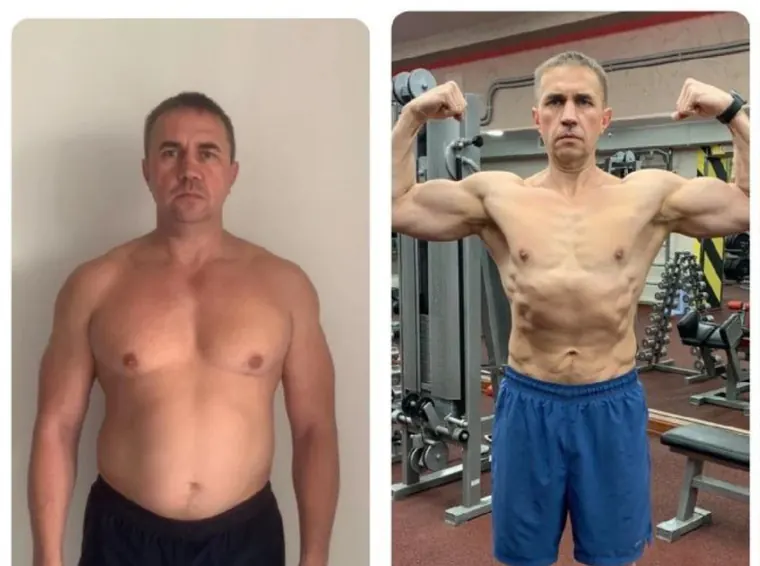 Владимир, 44: до и после